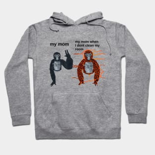 Gorilla Tag VR Gamer Meme Monke Hoodie